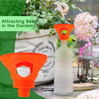 Reusable wasp trap - For hunting wasps, bees, bumblebees and insects - Orchards, farms, gardens, patios, yards - Reduce garden wasp problems