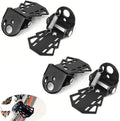 4-pack Mini Bike Rear Pedals - Foldable - Suitable for Mountain Bikes - Kids' Bikes - Rear Pedals - Metal Plates - Bike Pedal Accessories