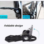 4-pack Mini Bike Rear Pedals - Foldable - Suitable for Mountain Bikes - Kids' Bikes - Rear Pedals - Metal Plates - Bike Pedal Accessories