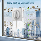 16 Pack Cleaning Rags or ECOVACS Winbot W2 PRO Omni / W2 PRO, W1 Pro / W2 / W1 / W2 Omni Window Cleaning Robot, Washable Microiber Mop Pad Window Cleaning Replacement Accessories Mop Cloth