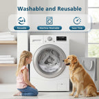 16 Pack Cleaning Rags or ECOVACS Winbot W2 PRO Omni / W2 PRO, W1 Pro / W2 / W1 / W2 Omni Window Cleaning Robot, Washable Microiber Mop Pad Window Cleaning Replacement Accessories Mop Cloth