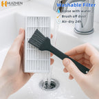 Accessories Kit or ROPVACNIC S1, or Tipdiy G90, or betboyles V75S, or VIPSUN Z1, or PrettyCare C2 Robot Vacuum Replacement Parts, 10 Side Brush, 6 HEPA ilter, 6 Mop Pad
