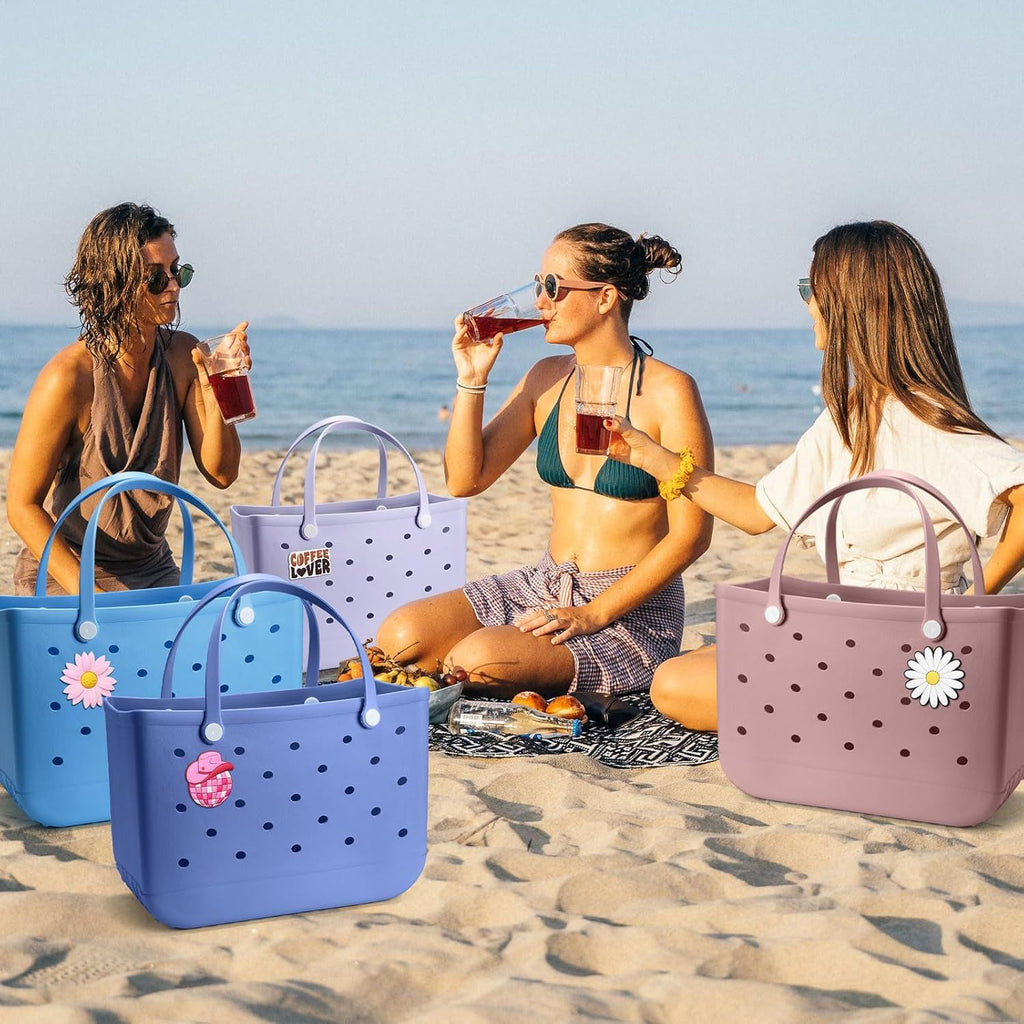 Rubber Beach Bag Accessories,Bogg Bag Lovely DIY Charms