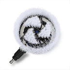 Rotating Wash Brush Pressure Washer Accessories Universal Quick Connector Cleaning Tool for Car Home Office Patio