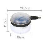 Rotating Wash Brush Pressure Washer Accessories Universal Quick Connector Cleaning Tool for Car Home Office Patio