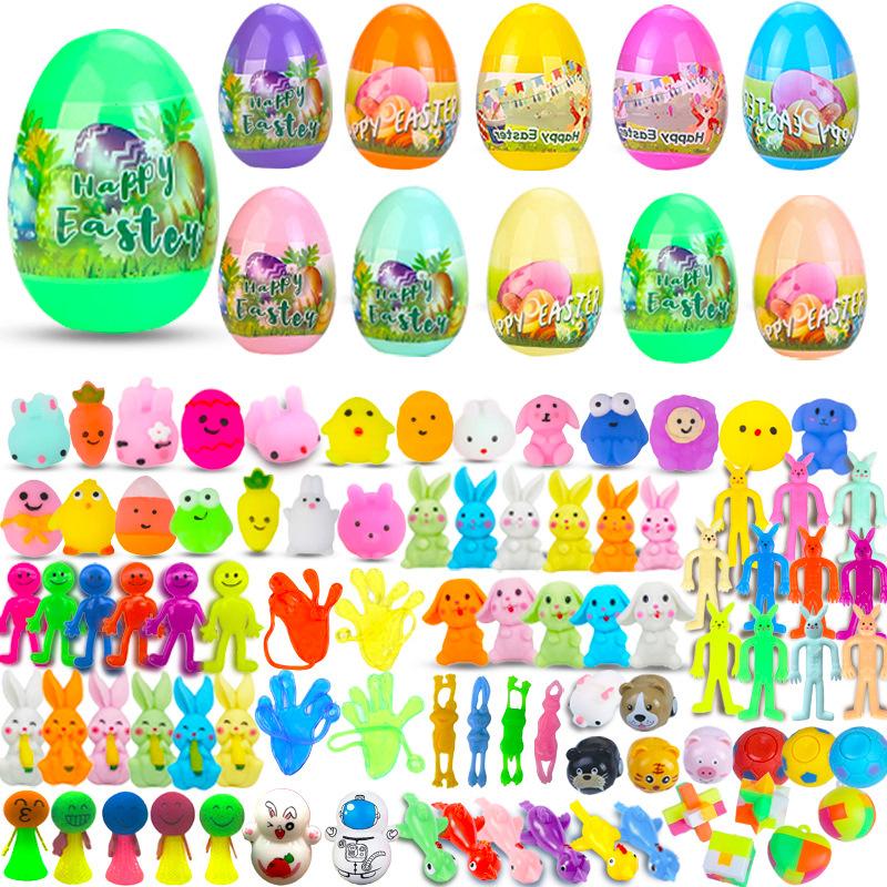 Easter Surprise Egg Blind Box - Set of 10 Mystery-Filled Eggs, Fun Holiday Gift for Girls and Boys, Perfect for Egg Hunt & Gift