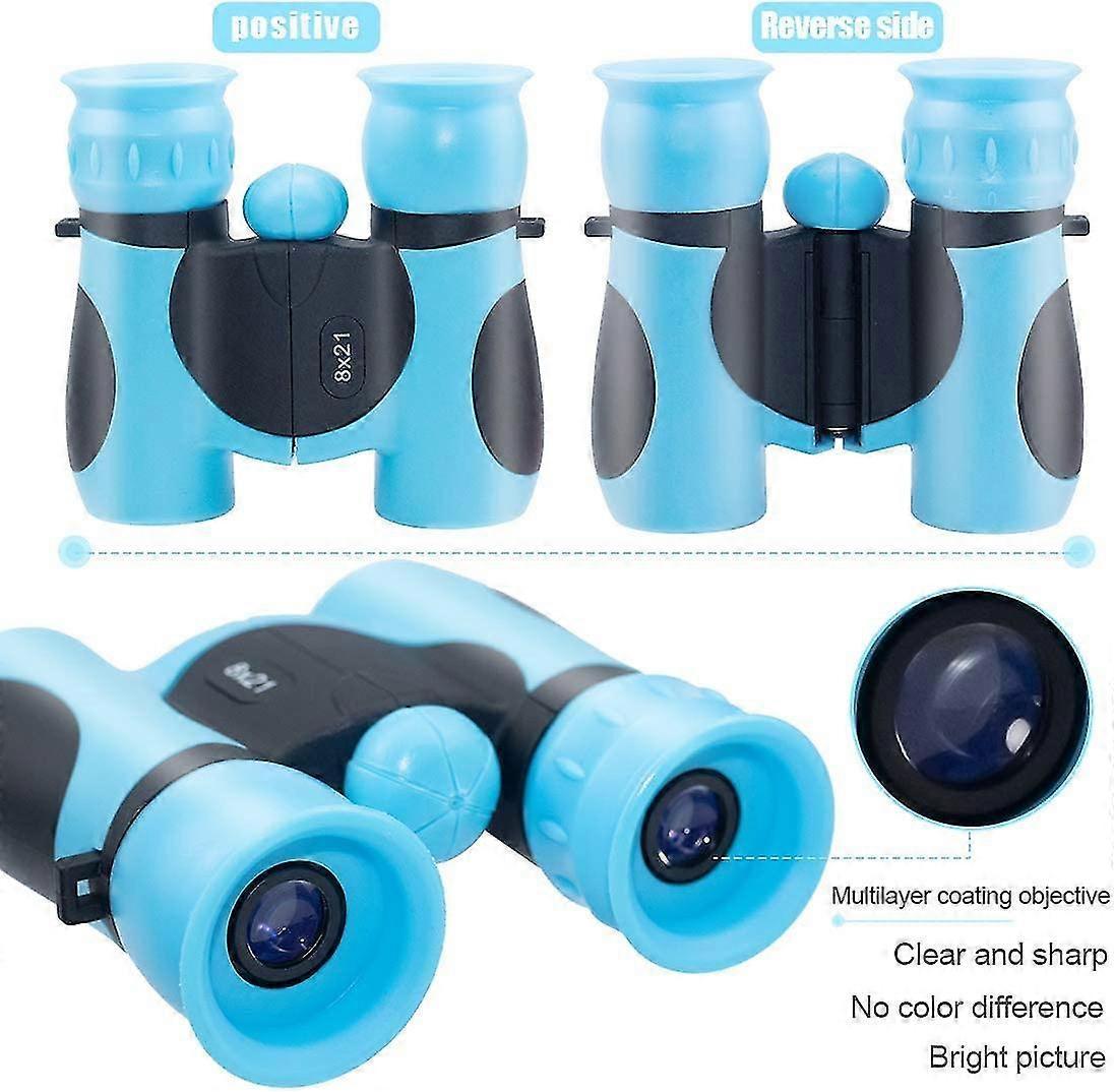 Pink Binoculars for Babies Gift Set Compact Lightweight Outdoor Use