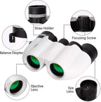 8x21 Binoculars for Babies Mini Compact Christmas Gift Outdoor Binoculars