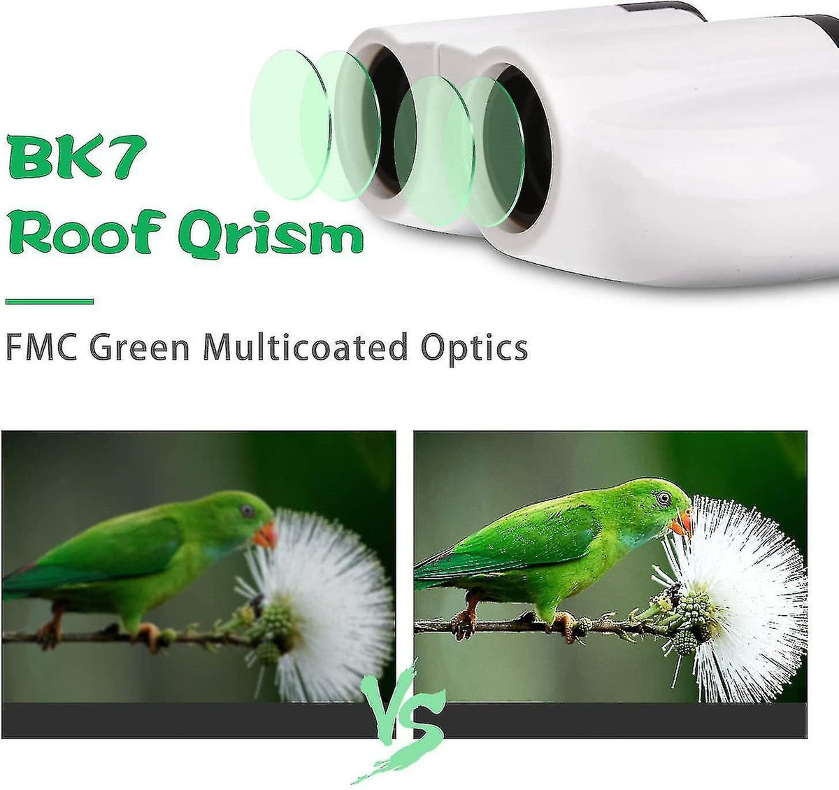 8x21 Binoculars for Babies Mini Compact Christmas Gift Outdoor Binoculars
