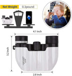 8x21 Binoculars for Babies Mini Compact Christmas Gift Outdoor Binoculars