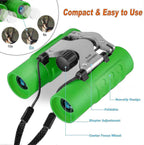 8x24 Waterproof Binoculars for Babies High Magnification Compact Green