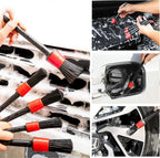5pcs Car Detailing Cleaning Brush Set for Interior & Exterior
