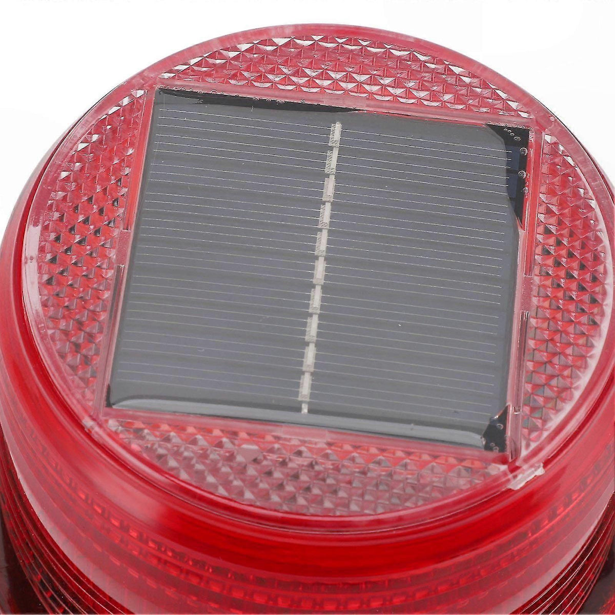 Red LED Emergency Strobe Light with Base, Waterproof Vehicle Warning Light