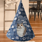Pet Cat Tent Cone Hammock with Thick Mat Warm Cotton Cage Hanging Bed M-Star Style