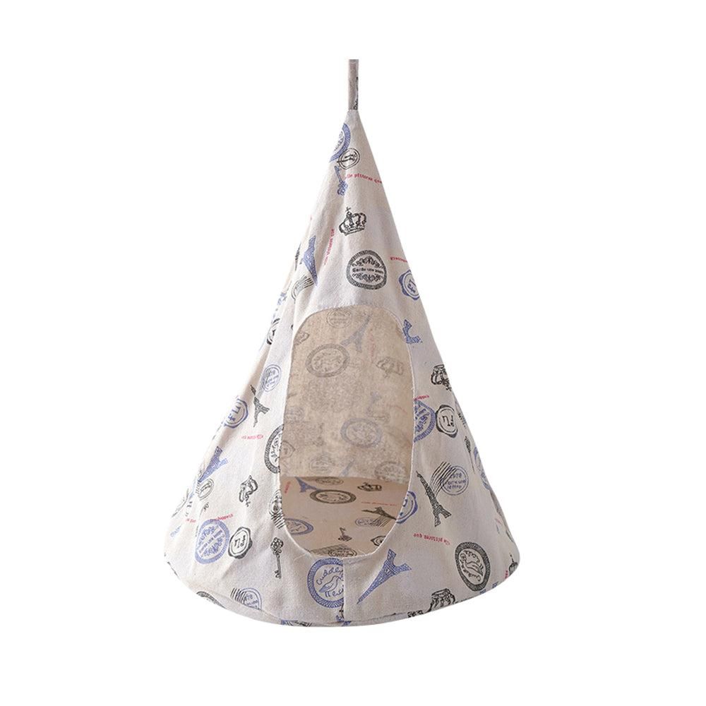 Pet Cat Tent Cone Hammock with Thick Mat Warm Cotton Cage Hanging Bed M-Star Style