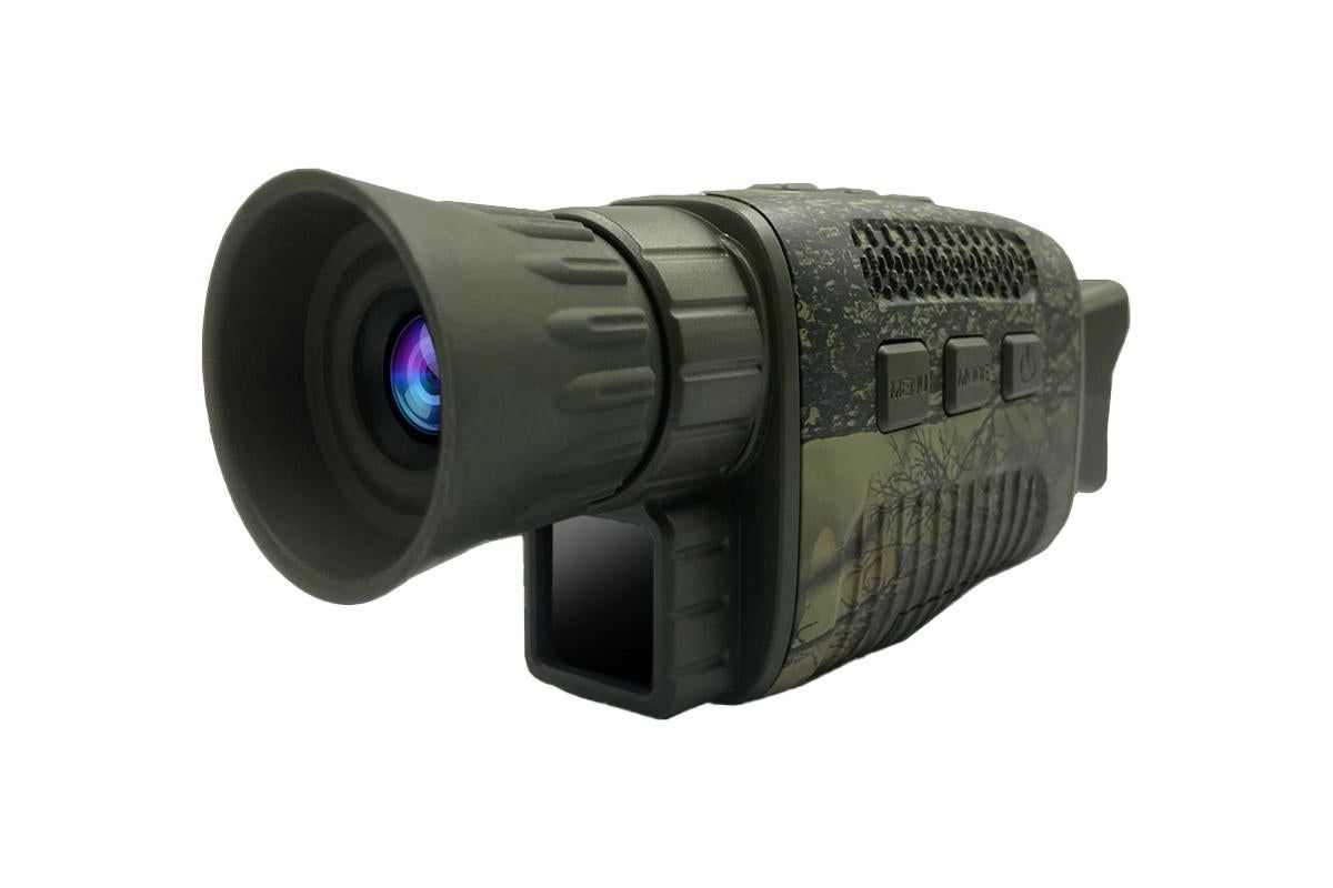 Night Vision Monocular Binoculars 4K IR Digital Telescope for Adult Hunting Camping-Multicolor