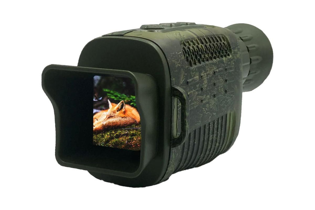 Night Vision Monocular Binoculars 4K IR Digital Telescope for Adult Hunting Camping-Multicolor