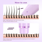 2-in-1 Electric Women's Shaver for Private Care, Bikini Trimmer, Painless & Wet/Dry, Rechargeable - Pink