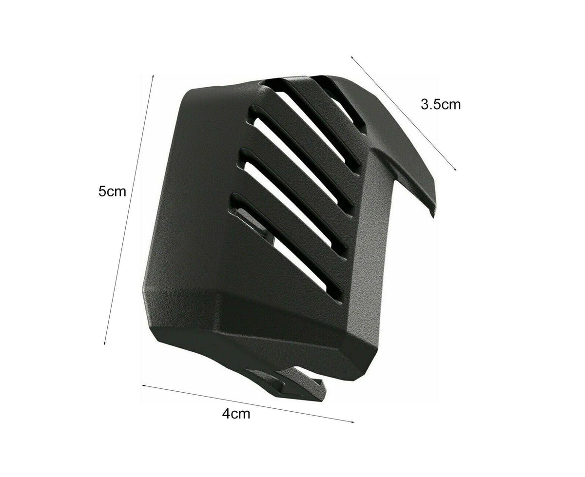 Bicycle Battery Cover Lightweight Design Easy Installation Hollow Out Protect Battery Anti-break Electroplated Battery Protector for GX EAGLE - Multicolor