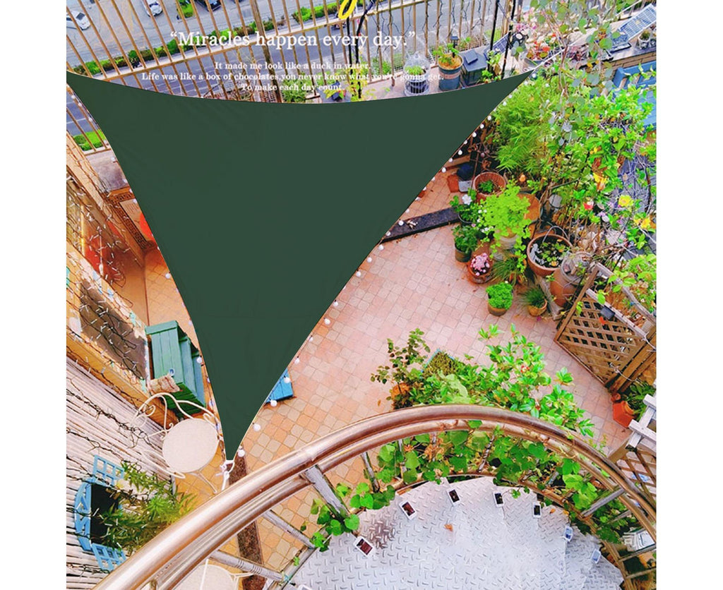 Shade Sail Triangle Heavy Duty - Atrovirens