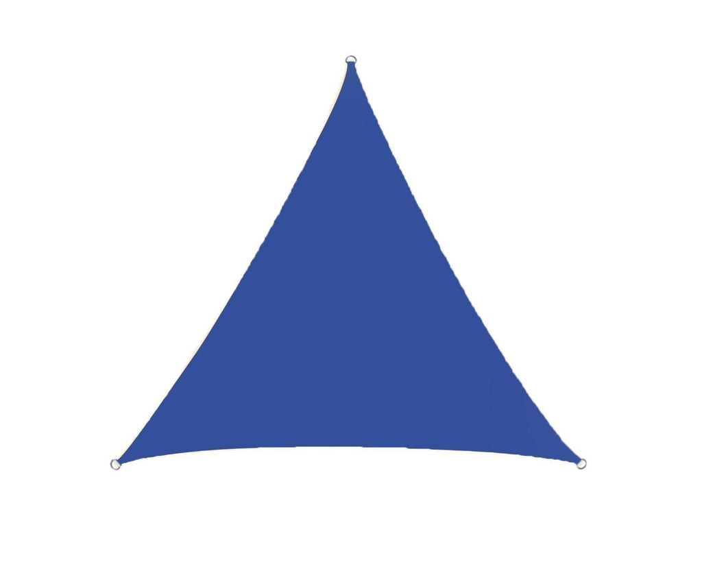Shade Sail Waterproof Heavy Duty Triangle - Royal Blue