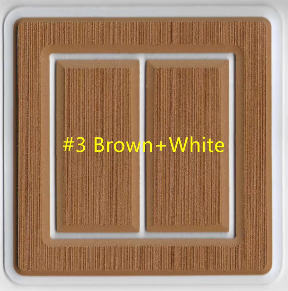 2001 Four Winns 248 Vista Swim Platform Boat EVA Faux Foam Teak Deck Floor Pad SeaDek MarineMat Gatorstep Style Self Adhesive