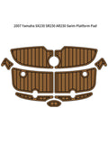 2007 Yamaha SX230 SR230 AR230 Swim Platform Pad Boat EVA Foam Teak Floor Mat SeaDek MarineMat Gatorstep Style Self Adhesive