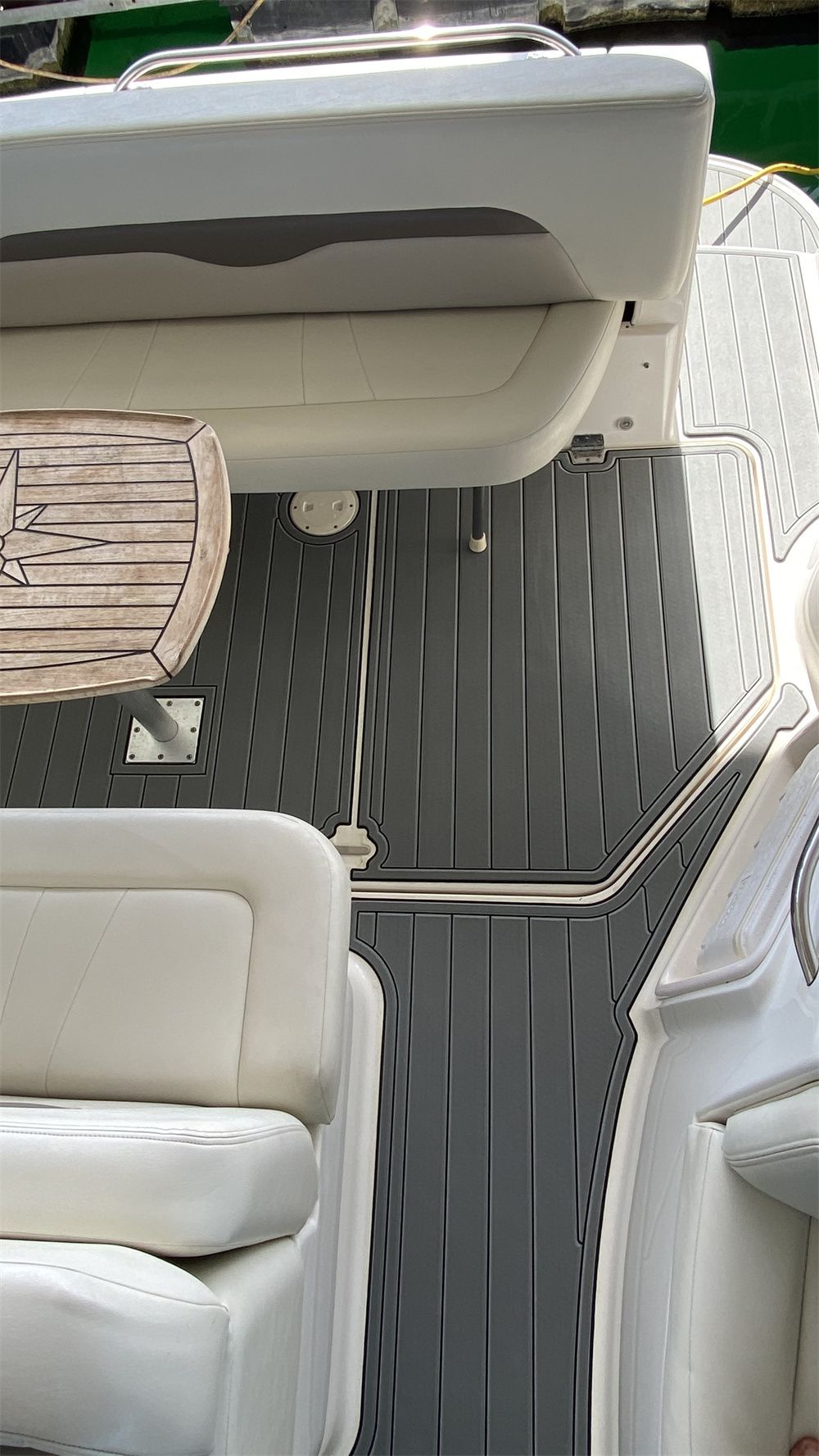 2006 Chaparral 280 Swim Platform Cockpit Boat EVA Foam Teak Deck Floor Pad Mat SeaDek MarineMat Gatorstep Style Self Adhesive