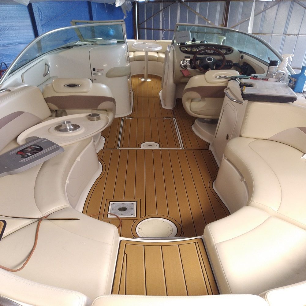 2005 Chaparral Sunesta 274 Swim Platform Cockpit Boat EVA Foam Teak Floor Pad SeaDek MarineMat Gatorstep Style Self Adhesive