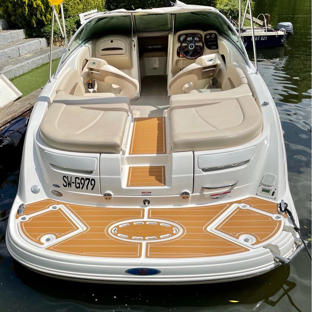 2008 Chaparral 236 SSI Swim Platform Pad Boat EVA Foam Teak Deck Floor Pad Mat SeaDek MarineMat Gatorstep Style Self Adhesive