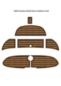 2006 & Earlier Yamaha SX230 Swim Platform Pad Boat EVA Foam Teak Deck Floor Mat SeaDek MarineMat Gatorstep Style Self Adhesive