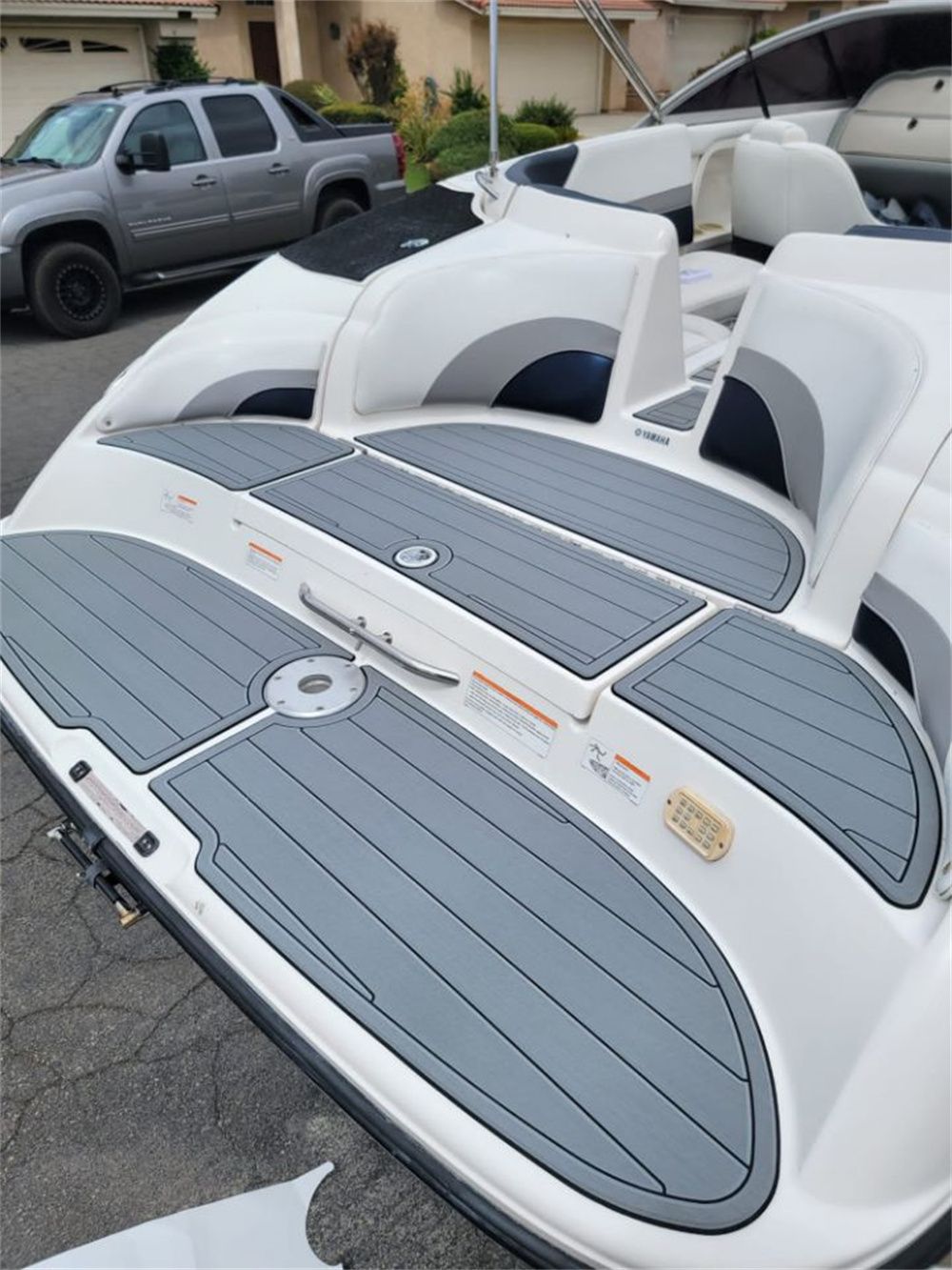 2006 & Earlier Yamaha SX230 Swim Platform Pad Boat EVA Foam Teak Deck Floor Mat SeaDek MarineMat Gatorstep Style Self Adhesive