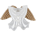 Inflatable Swim Vest Angel Wing Appearance Thickening Environmentally PVC Swimming Jacket for 4‑10 Years Old Child