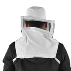 Beekeeping Hat Contraction Design Breathable Mesh White Edging Beekeeper Cowboy Hat for Beekeeping Hunting Hiking