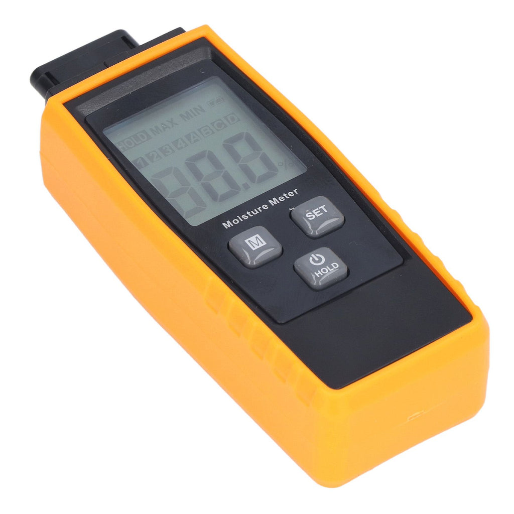 Wood Moisture Meter High Accuracy Easy to Read Portable Digital Moisture Detector for Woodworking Building Construction