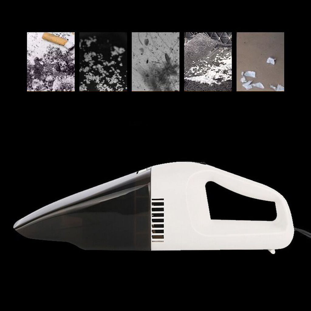 Handheld Vacuum Cleaner High Power Fast Heat Dissipation Ergonomic Design Portable Car Vacuum 100W 12V