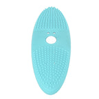 Ultrasonic Scrubber 3 Levels USB Charging High Frequency Vibration Dual Waving Ultrasonic Vegetable Washing Machine Blue