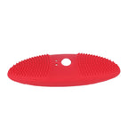 Ultrasonic Scrubber 3 Levels USB Charging High Frequency Vibration Dual Waving Ultrasonic Vegetable Washing Machine Red