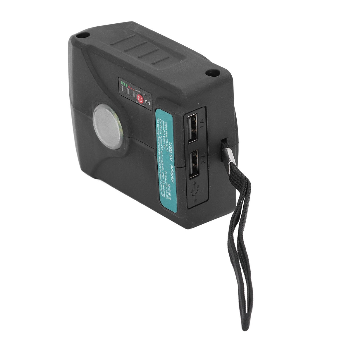 Battery Adapter Converter Conversion Kit Dock Power Connector USB for Charging 18V‑21V