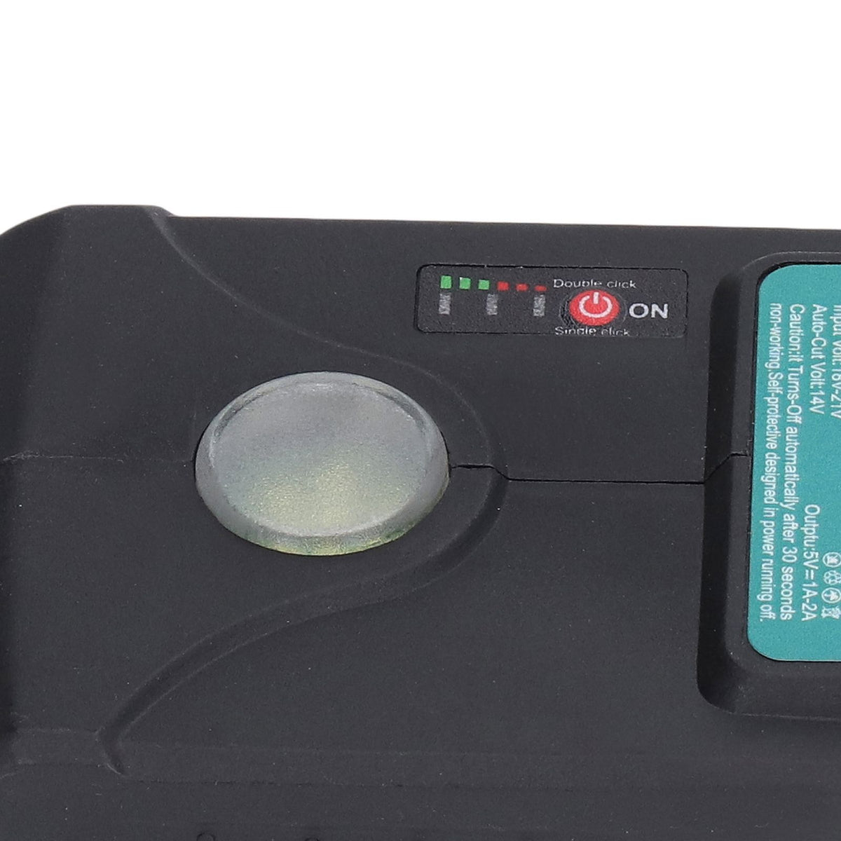 Battery Adapter Converter Conversion Kit Dock Power Connector USB for Charging 18V‑21V