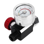 G1/4 140psi Air Pressure Regulator Spray Paint Air Pressure Regulator Airbrush Adjusting Valve