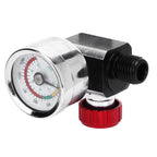 G1/4 140psi Air Pressure Regulator Spray Paint Air Pressure Regulator Airbrush Adjusting Valve