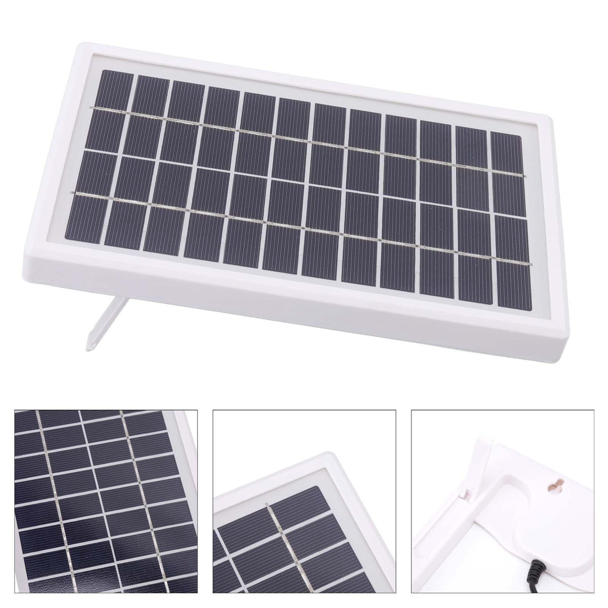 Portable Solar Panel DC 12V 3W High Conversion Efficiency Semi Flexible Solar Cell Panel for Mobile Phone Car
