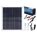 Solar Panel Kit 100W Photovoltaic 20W Portable Foldable Solar Charger with 100A Controller for Mobile Phone Outdoor Car
