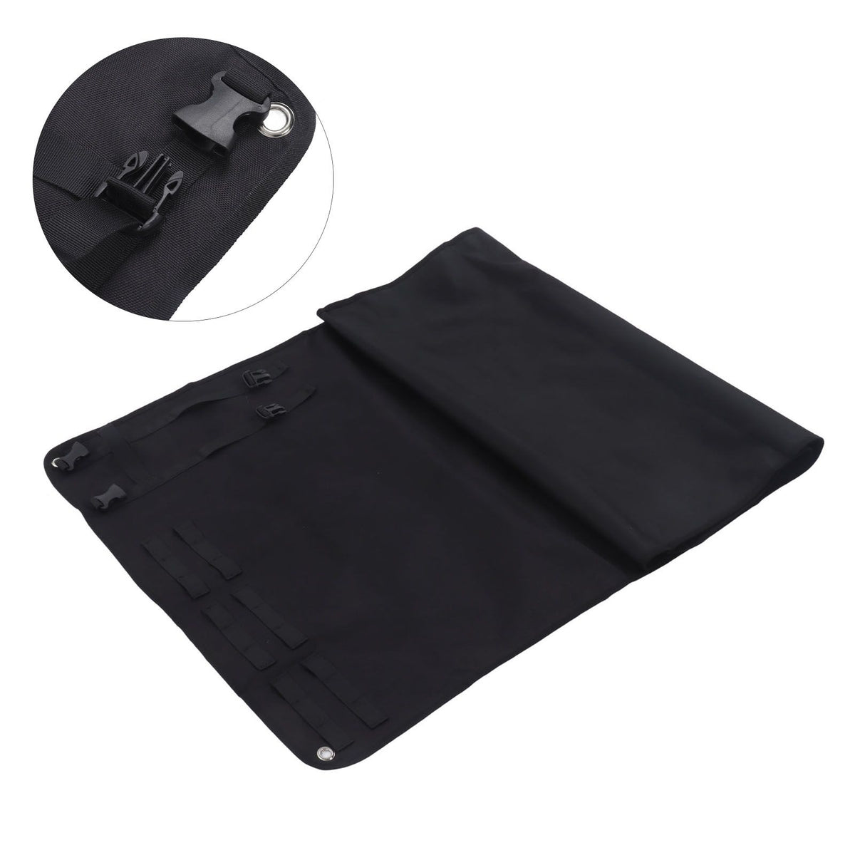 Shooting Mat Oxford Cloth Pad Waterproof Folding Thickened for Outdoor Sports TrainingBlack