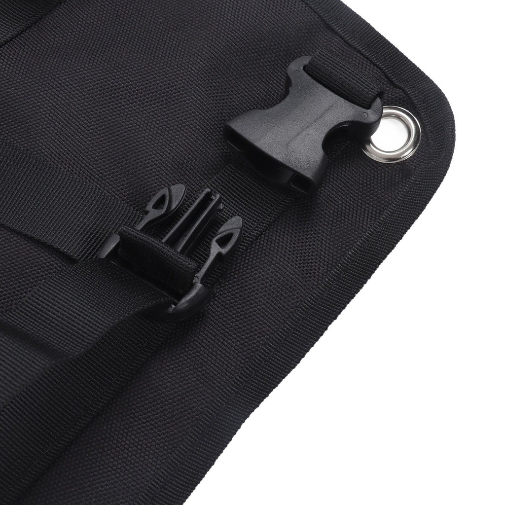 Shooting Mat Oxford Cloth Pad Waterproof Folding Thickened for Outdoor Sports TrainingBlack