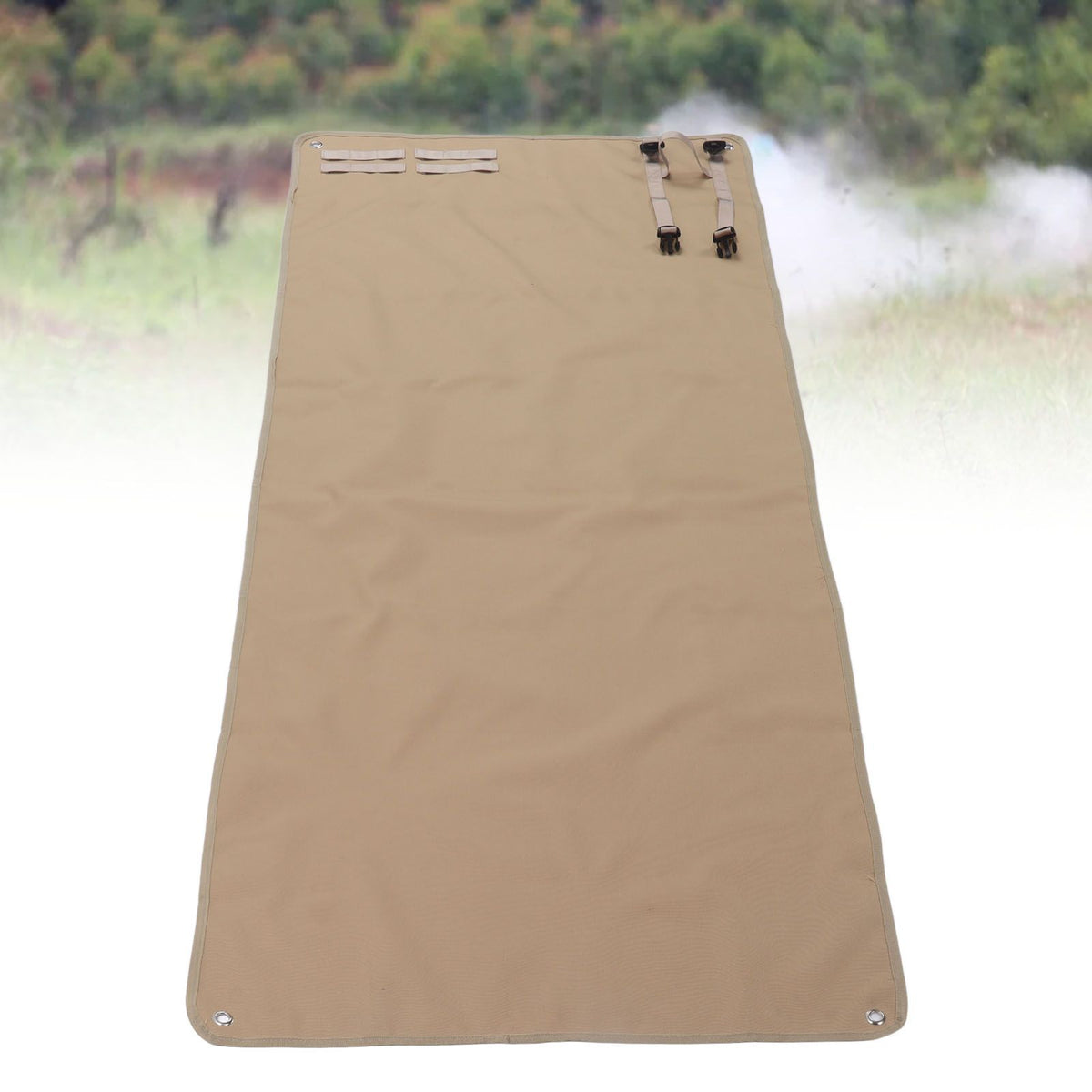 Shooting Mat Oxford Cloth Pad Waterproof Folding Thickened for Outdoor Sports TrainingKhaki