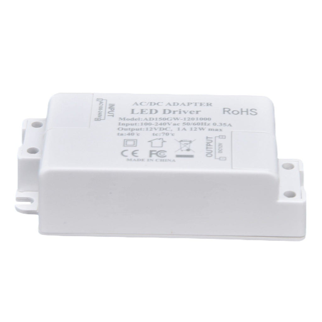 LED Drive Power Transformer LED Drive Power AC100‑240V/0.35A DC12V/1A 12W for G4 MR11 MR16