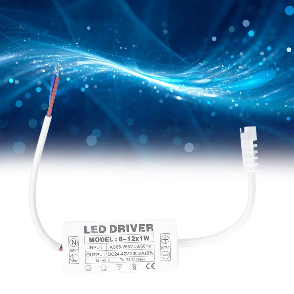LED Driver 300mA Constant Current Transformer DC24‑42V Lamp Power Supply Driver AC85‑265V