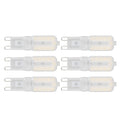 G9 Light Bulb Dimmable Eye Protection Energy Saving 5W 22 LED Small Bulbs for Ceiling Lamp Desk Lamp 6pcs Natural Light 110V